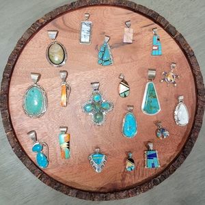 Southwestern Handmade Sterling Silver Pendants